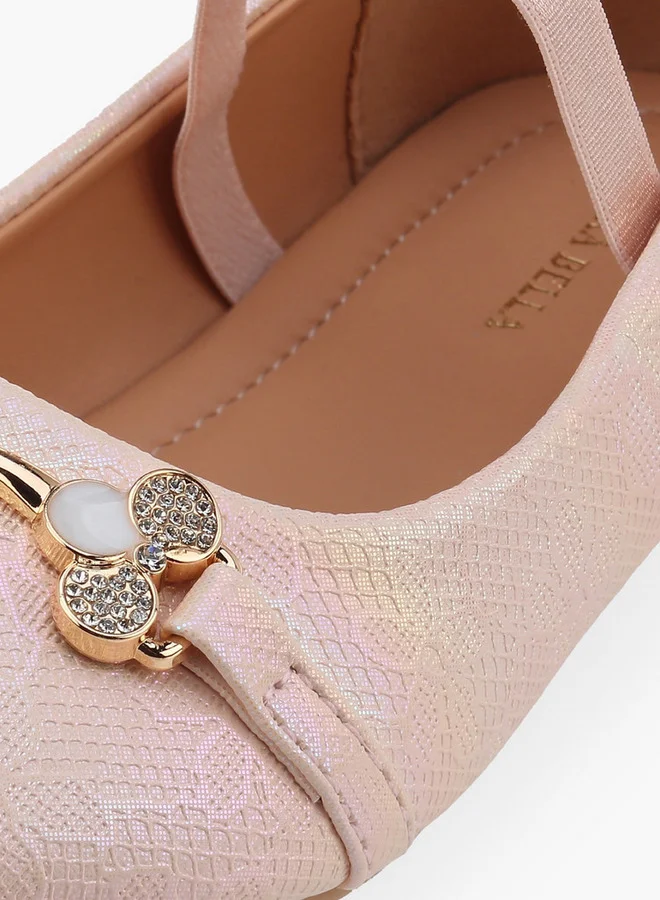 Flora Bella By Shoexpress Girls Embellished Ballerina Shoes Ramadan Collection